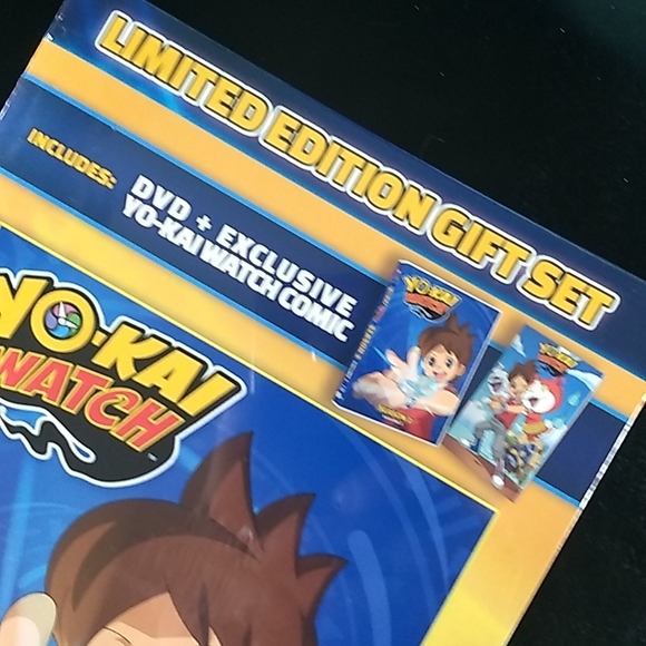 Yo-Kai Watch Limited Edition Gift Set: Season 1 DVD + Comic, Factory Sealed Pack - Picture 11 of 12